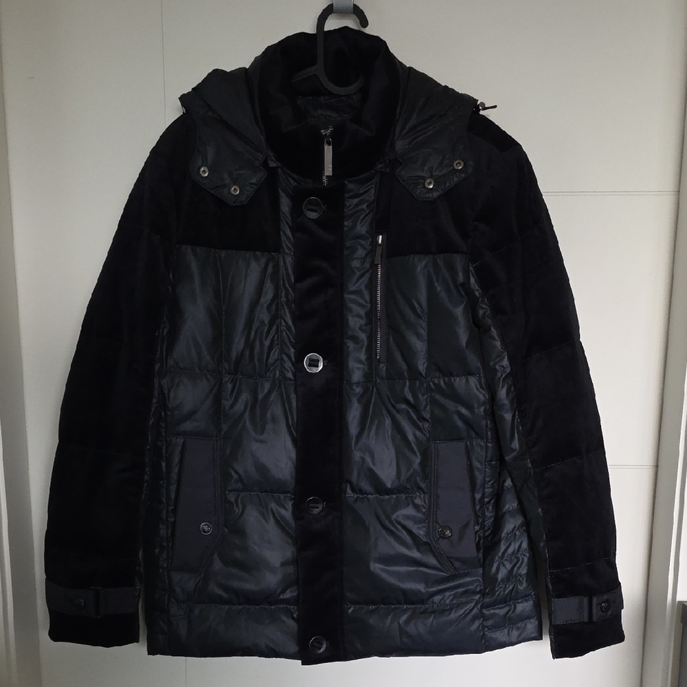 Men's Stylish Black Puffer Jacket